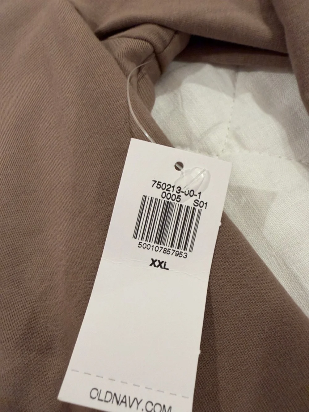 Old Navy Taupe Square-Neck Long Sleeve Bodysuit - Picture 2 of 5